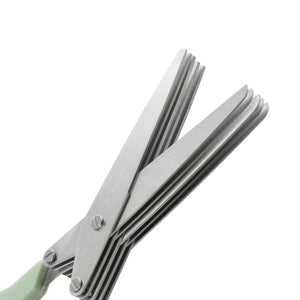 Modern Multiple Blade Scissors Sage 21.1x7.5x1.7cm