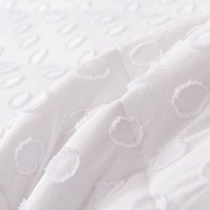 Haven Spot 6 Piece Comforter Set White