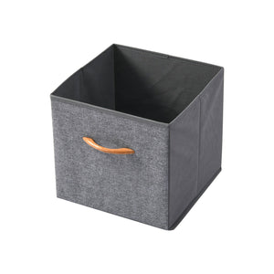 Kicho Fabric Storage Box Grey 30x30x29cm