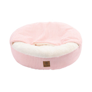 Cushioned Hooded Nest Pink