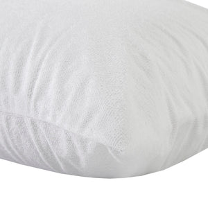 Cotton Terry Towelling Waterproof Pillow Protector - Standard (2 Pack)
