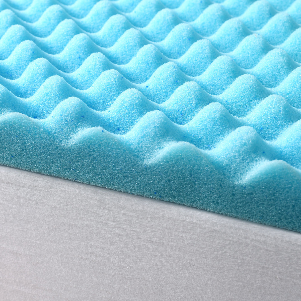 Gel Infused Convoluted Memory Foam Underlay DI Home