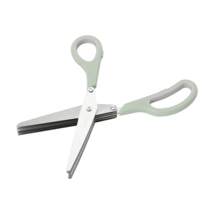 Modern Multiple Blade Scissors Sage 21.1x7.5x1.7cm
