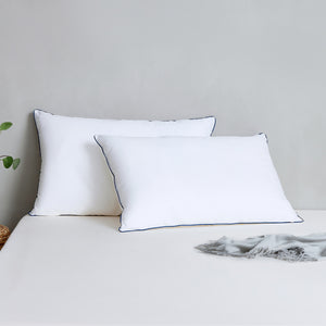 Sleep Form Low & Soft Profile Standard Pillow Twin Pack 48 x 73cm