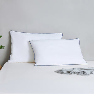 Sleep Form Low & Firm Profile Standard Pillow Twin Pack 48 x 73cm