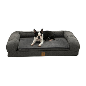 Faux Linen Pet Sofa Bed