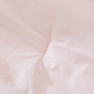 225TC Cotton Washed Comforter Set Pink