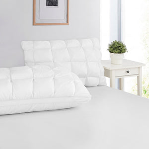 Puffy Quilted Down Alternative Super High Profile Pillow 48 x 73cm