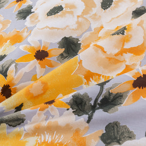 Marigold 100% Cotton Reversible Quilt Cover Set