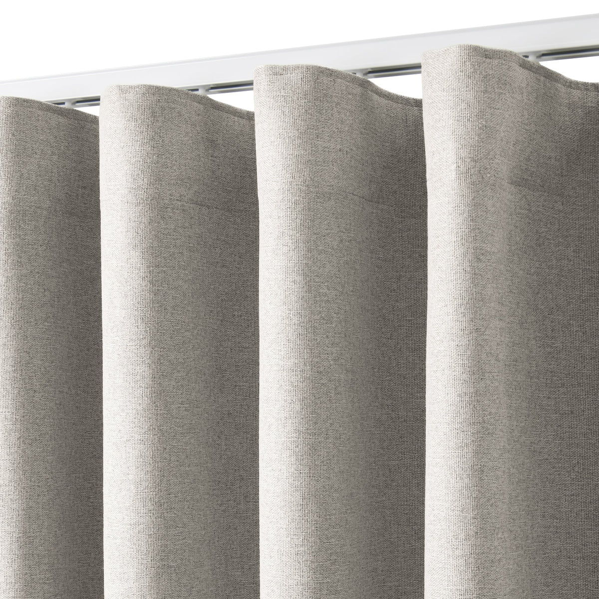 Faux Linen S-Fold Blockout Curtain 280cm – Natural | Cadence & Co – DI Home
