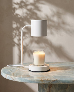 Lume Candle Warmer Lamp White