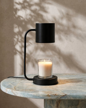 Lume Candle Warmer Lamp Black
