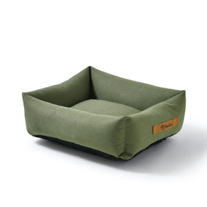 Brooksy Woven Dog Bed Olive