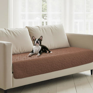 Sofur Waterproof Dog 2-Seater Couch Cover Protector 76x178cm Espresso