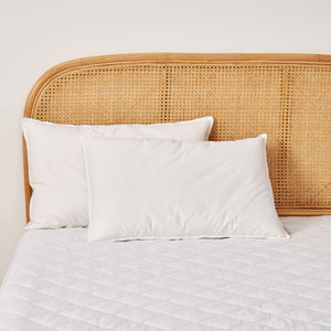 Luxe 50/50 Duck Down and Feather Pillow Twin Pack - Standard