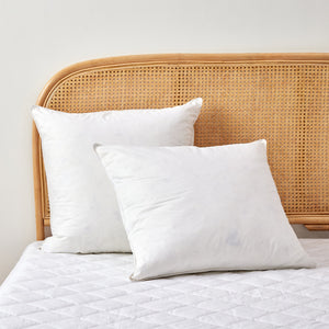Goose Feather and Down Pillow Twin Pack - Euro