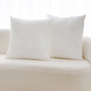 Square Cushion Insert Polyester Fill Twin Pack 45x45cm