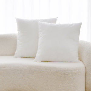 Square Cushion Insert Polyester Fill Twin Pack 50x50cm