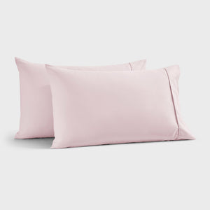 400TC Premium Cotton Sateen Standard Pillowcase Petal Twin Pack