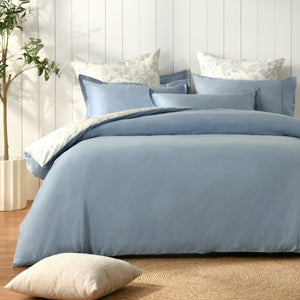 100% Cotton Reversible Quilt Cover Set Odette