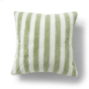 Linea Faux Fur Cushion Olive