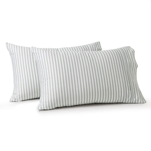 Lolita 300TC Cotton Sateen Standard Pillowcase Twin Pack Green
