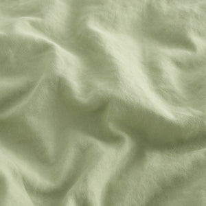 Superfine Washed Microfibre Sheet Set Sage Green