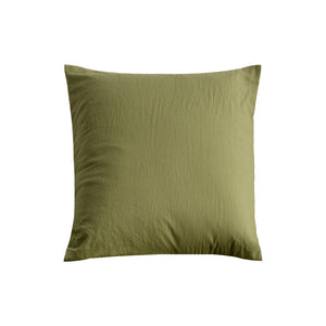 Superfine Washed Microfibre European Pillowcase Olive