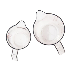 2 Piece Weight Conversion Measuring Cups 500ml & 1000ml