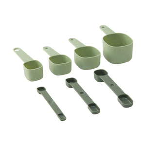 Gourmet Kitchen Modern Nesting Measuring Cup & Spoon Bundle