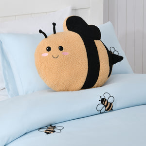 Bumbly the Bee Boucle Fleece Cushion