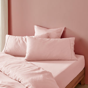 Bamboo King Pillowcase Blush Pink Twin Pack