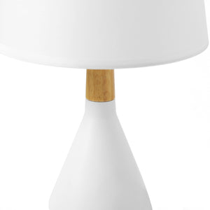 Preston Table Lamp White