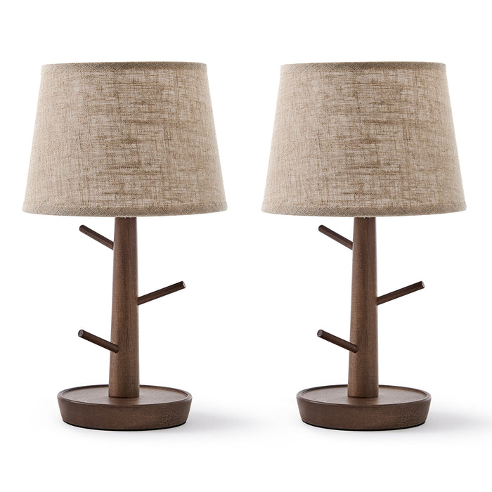 Set of 2 Marilyn Table Lamp with Jewellery Branch