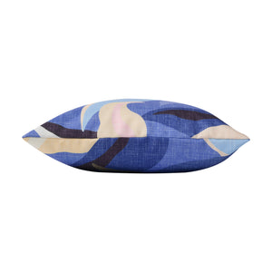 Tropicana Printed Outdoor Cushion 50 x 50cm - Blue