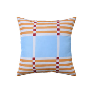Riviera Printed Outdoor Cushion Mustard