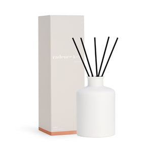 Overture Reed Diffuser Relax: Amber & Orchid Natural Room Freshener w/ Essential Oils
