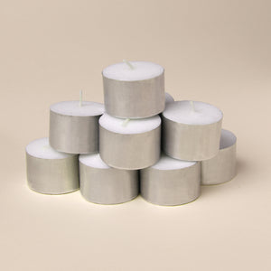 Aluminum Cup Tealight Candle Set
