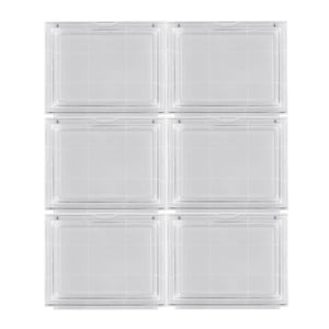 Front Display Shoe Box Organiser Clear