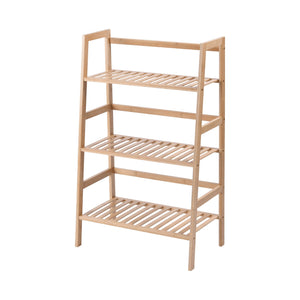 Kusa 3-Tier Natural Bamboo Shelf Attractive and Eco-friendly Storage 91x57x32cm
