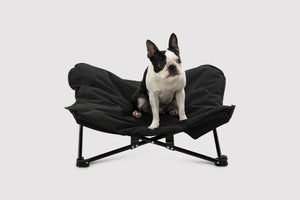 Butterfly Portable Folding Outdoor Pet Chair - Black