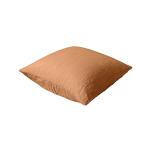 100% European Flax Linen Pillowcase RUST