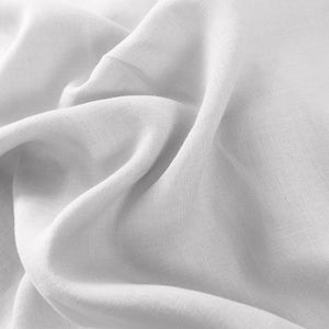 Vintage Washed Hemp Linen Quilt Cover Set Dove Grey