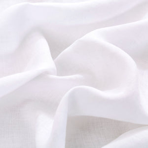 Vintage Washed Hemp Linen Sheet Set White