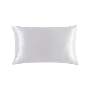 Luxe Mulberry Silk Pillowcase 25 Momme Standard Pillowcase - White