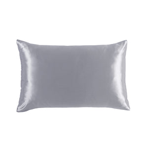 Luxe Mulberry Silk Pillowcase 25 Momme Standard Pillowcase - Grey
