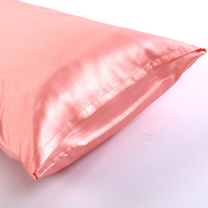 Natural Home 25 Momme Premium Mulberry Silk Pillowcase Blush Standard