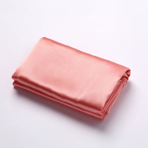 Natural Home 25 Momme Premium Mulberry Silk Pillowcase Blush Standard