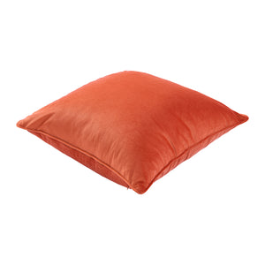 Bronte Velvet Cushion Burnt Orange