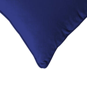 Bronte Velvet Cushion Sapphire Blue